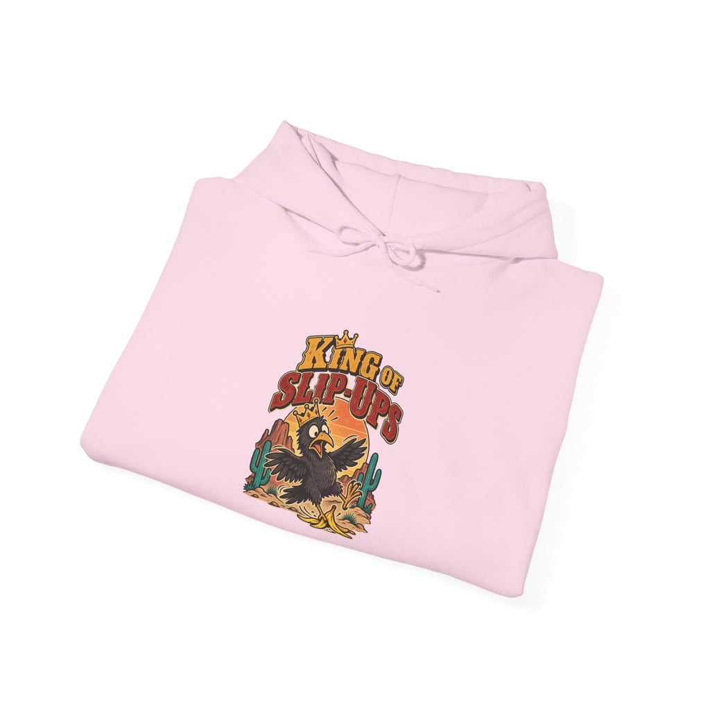 King of Slip-Ups Funny Western Ranch Hoodie