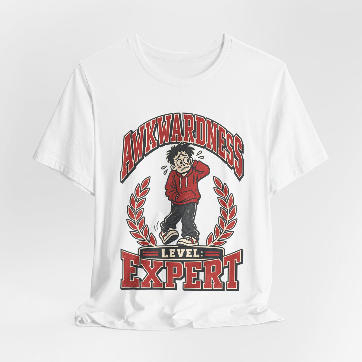 Awkwardness Level: Expert Funny Introvert T-Shirt