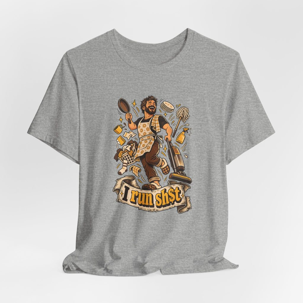 I Run Sh$t Funny Couple T-Shirt