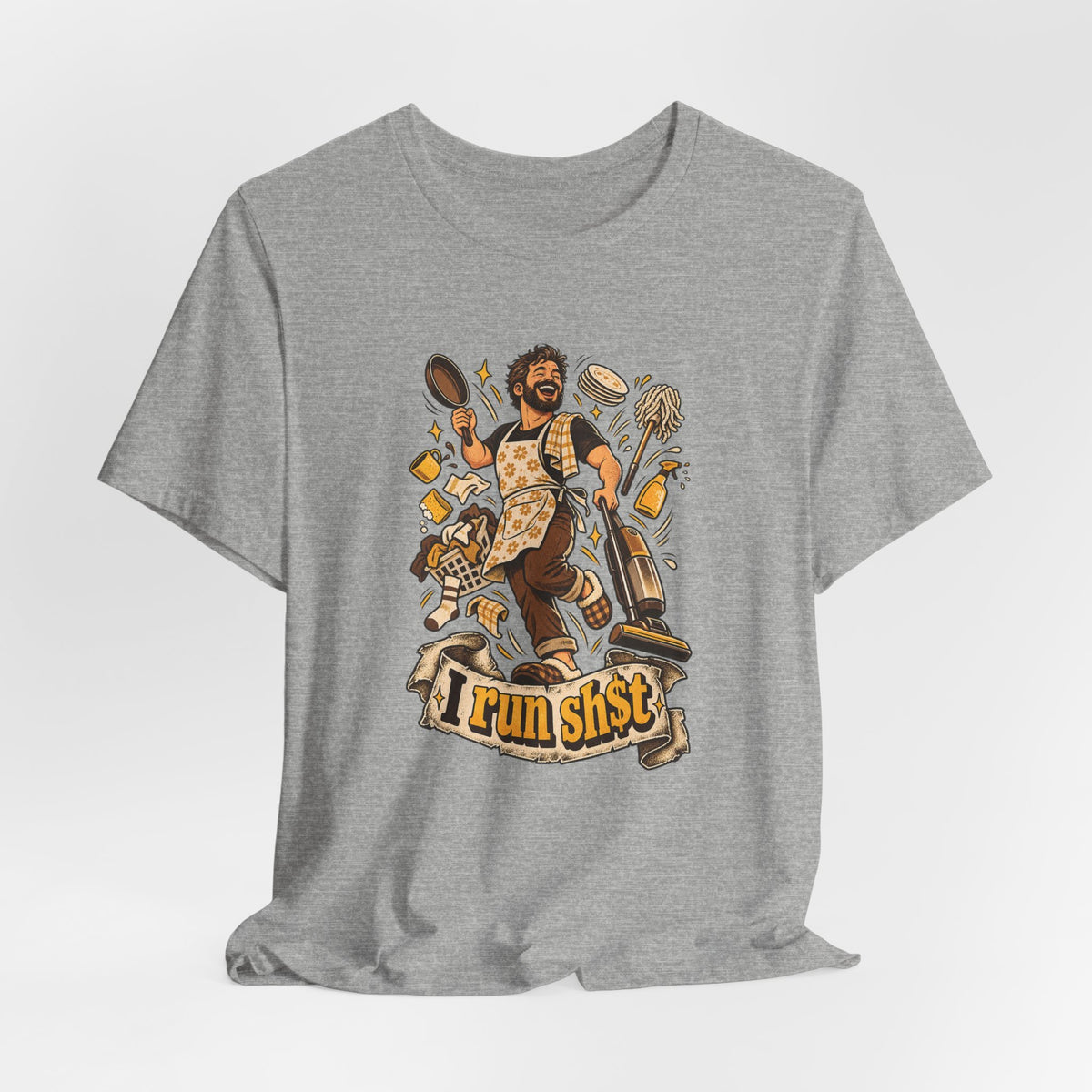 I Run Sh$t Funny Couple T-Shirt