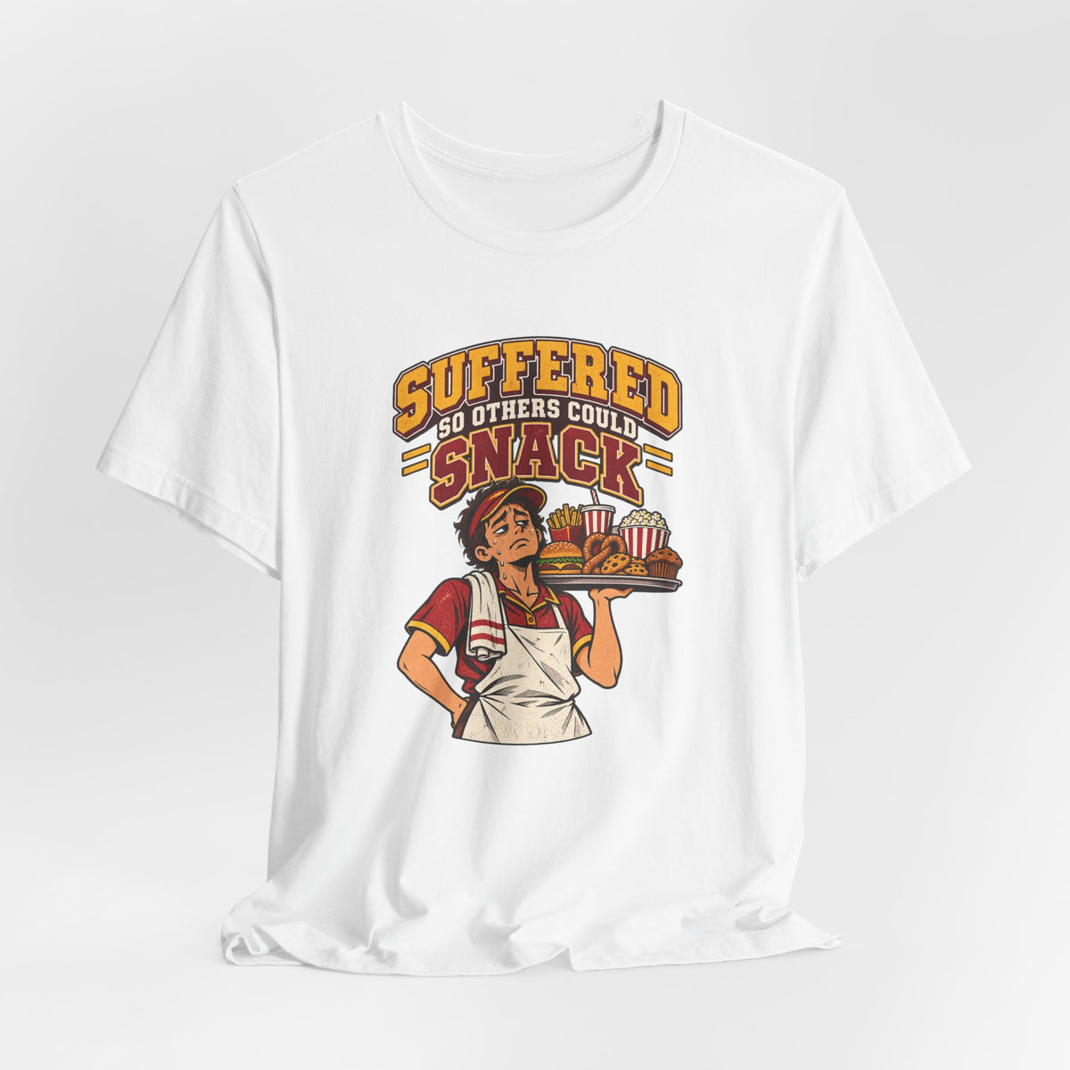 Suffered So Others Could Snack Funny Food Service T-Shirt