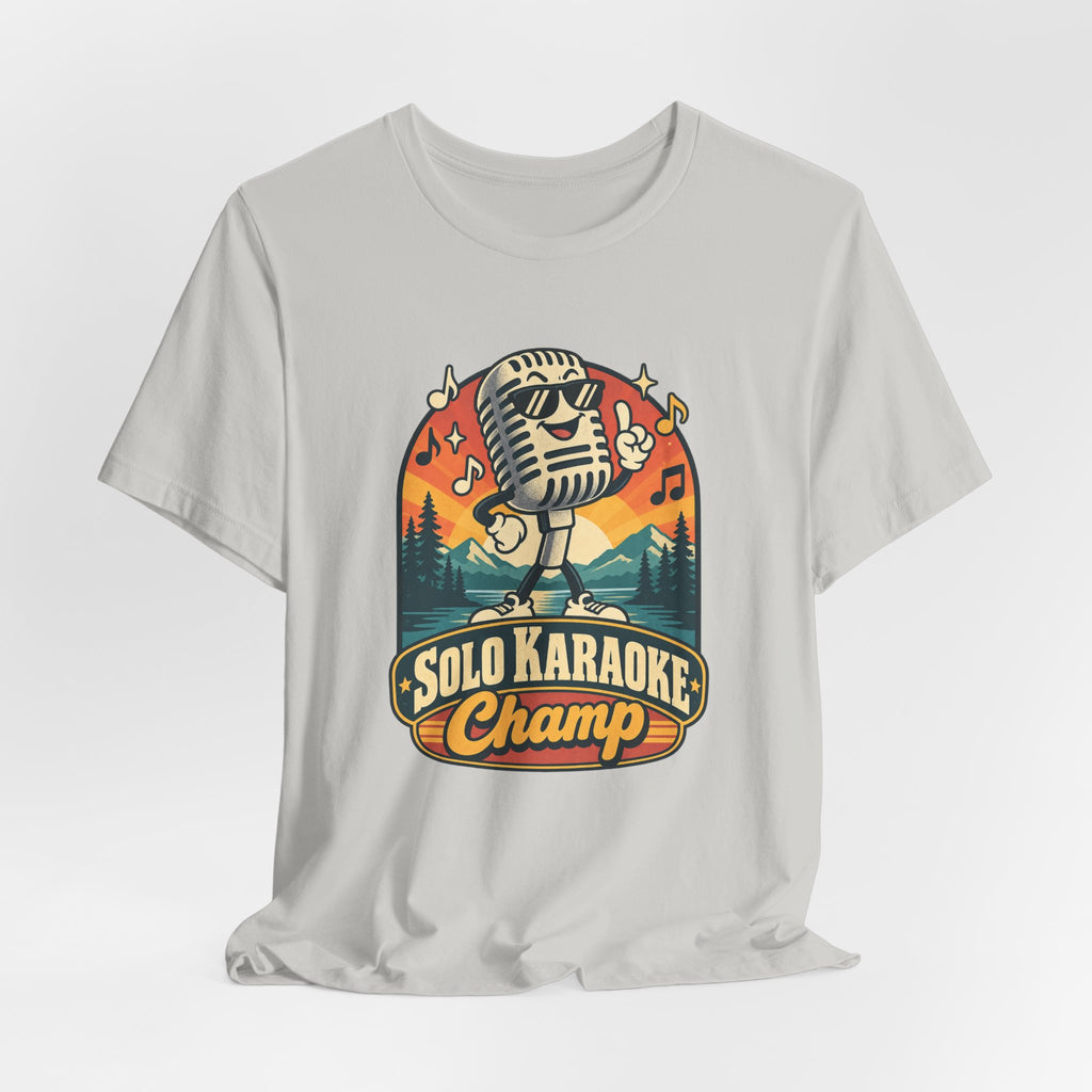Solo Karaoke Champ Funny Karaoke T-Shirt