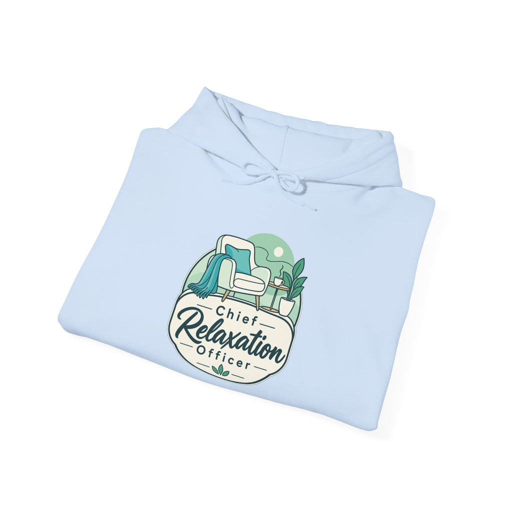 Chief Relaxation Officer Funny Office Hoodie