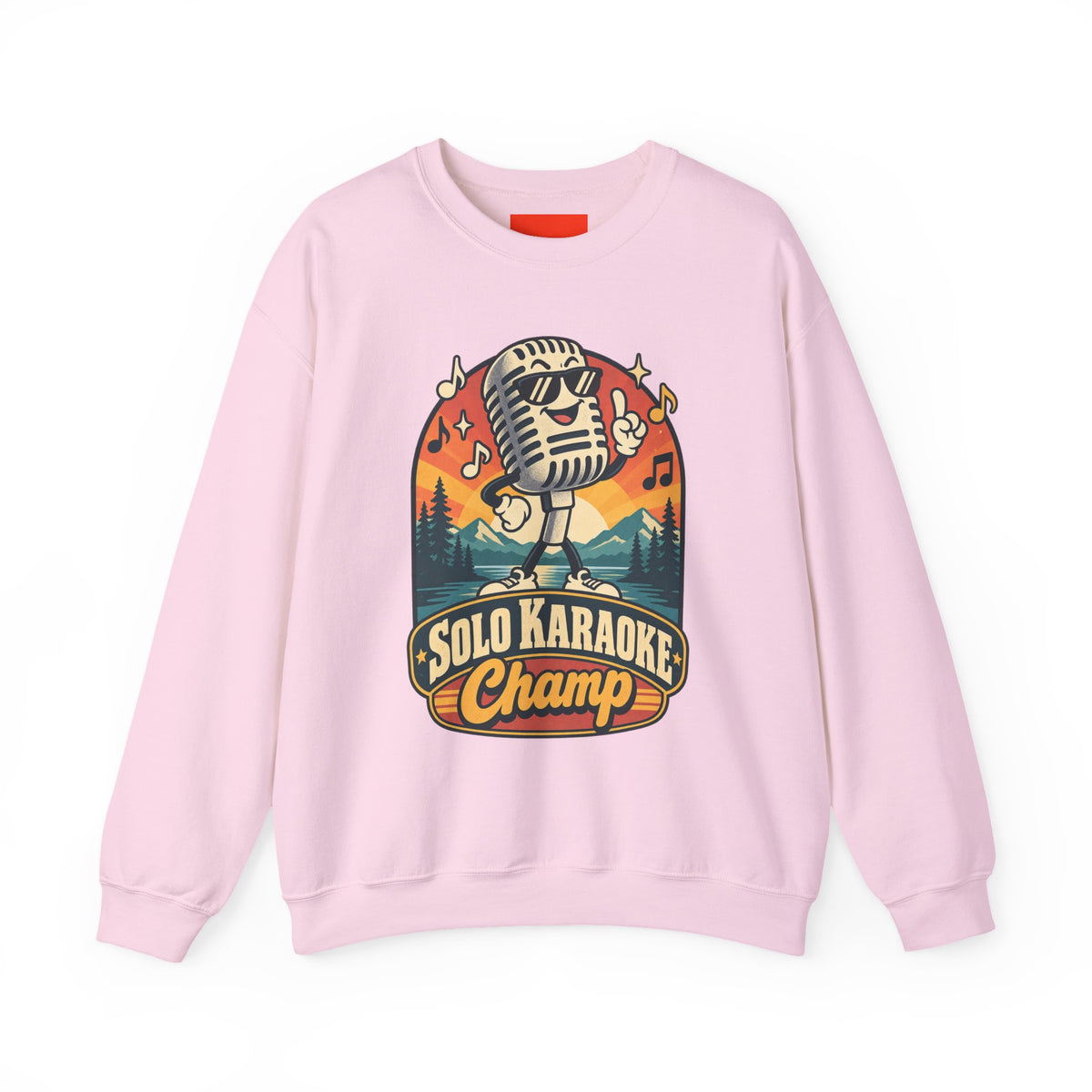 Solo Karaoke Champ Funny Karaoke Sweatshirt
