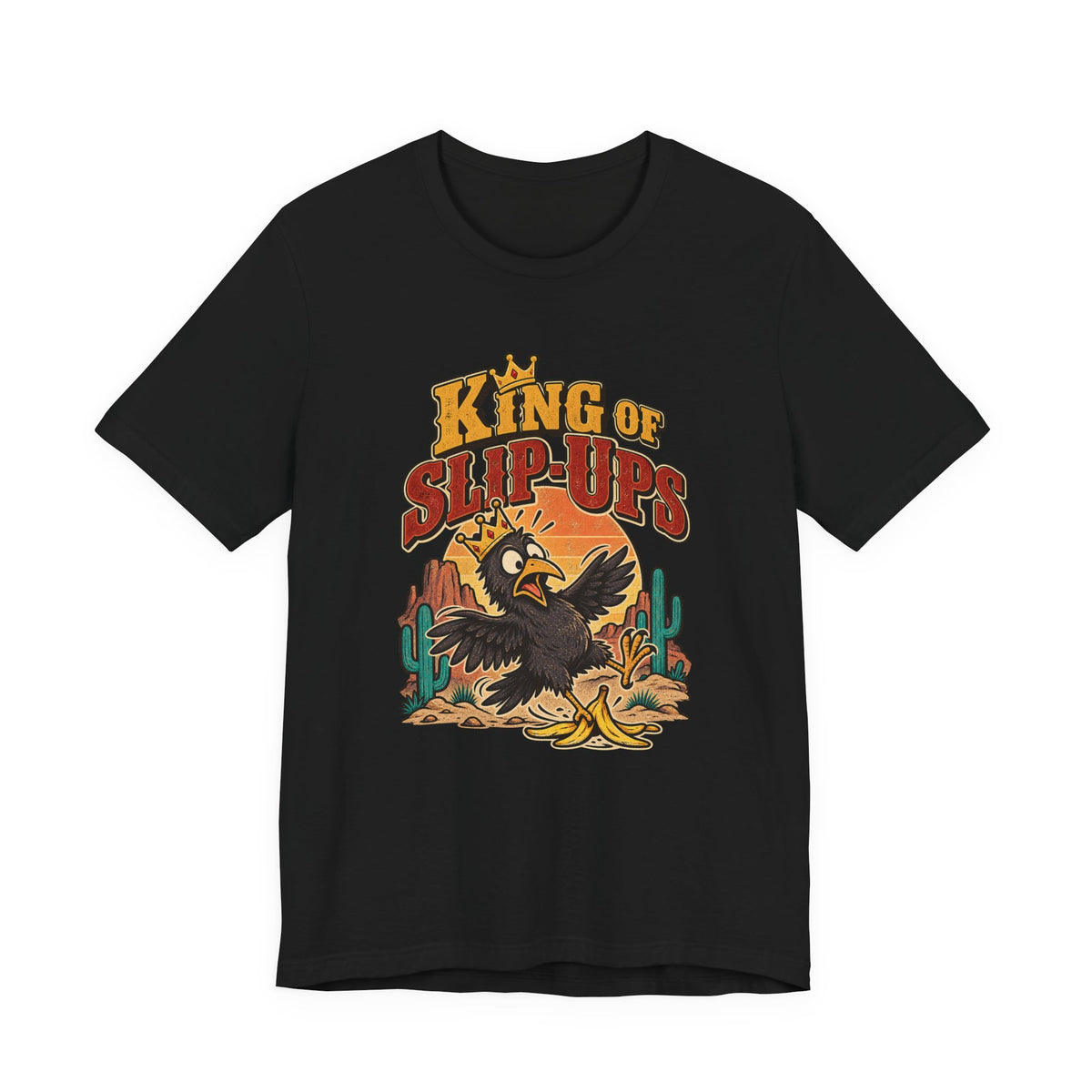 King of Slip-Ups Funny Western Ranch T-Shirt