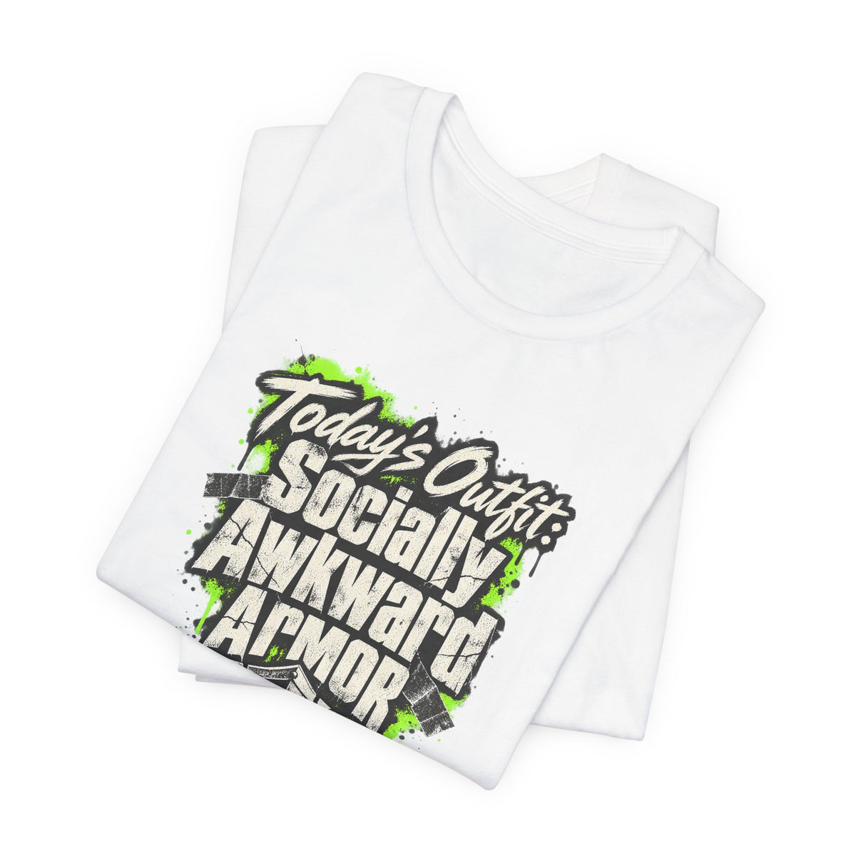 Today’s Outfit: Socially Awkward Armor Funny Introvert T-Shirt