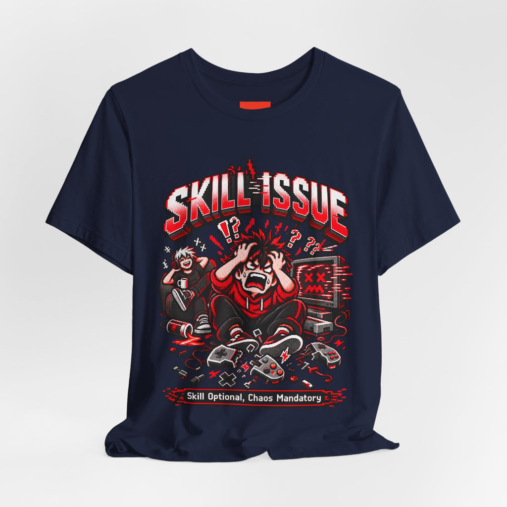 Skill Optional, Chaos Mandatory Funny Gamer T-Shirt