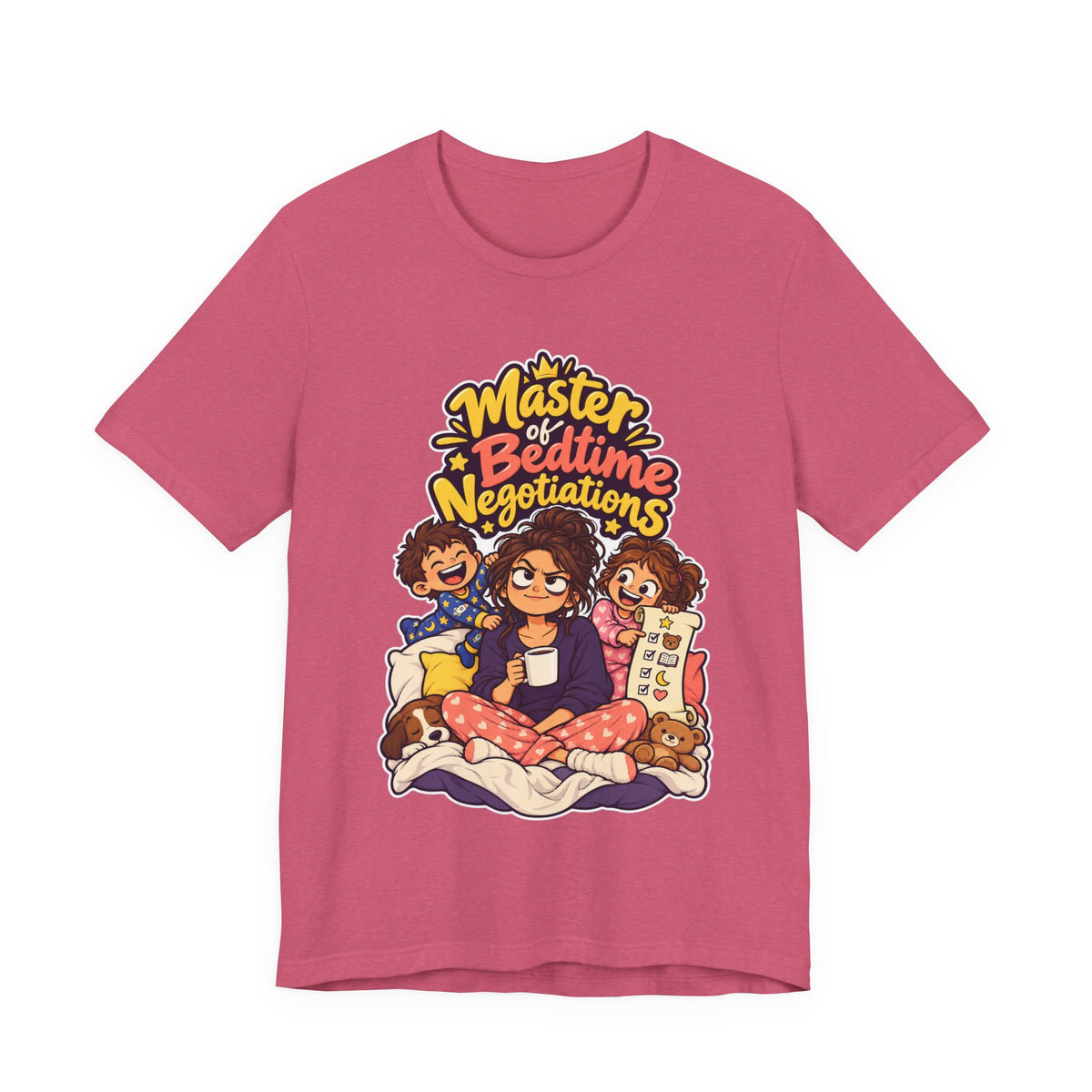 Master of Bedtime Negotiations Funny Parent Humor T-Shirt
