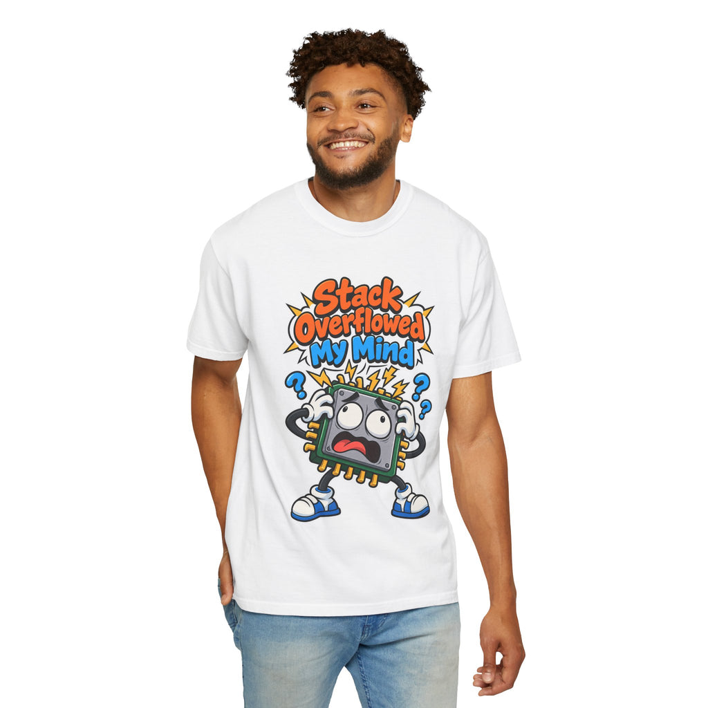 Stack Overflowed My Mind Funny Programmer T-Shirt