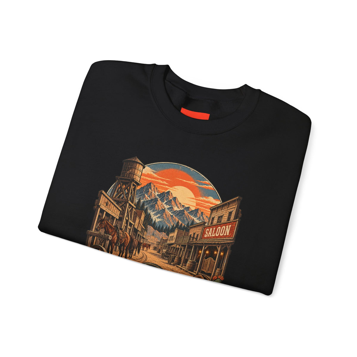 The Good 'Ol Days Funny Western Ranch Sweatshirt