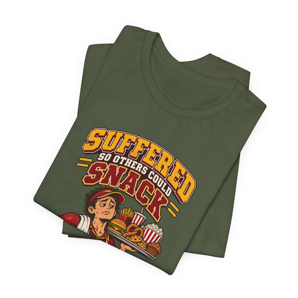 Suffered So Others Could Snack Funny Food Service T-Shirt