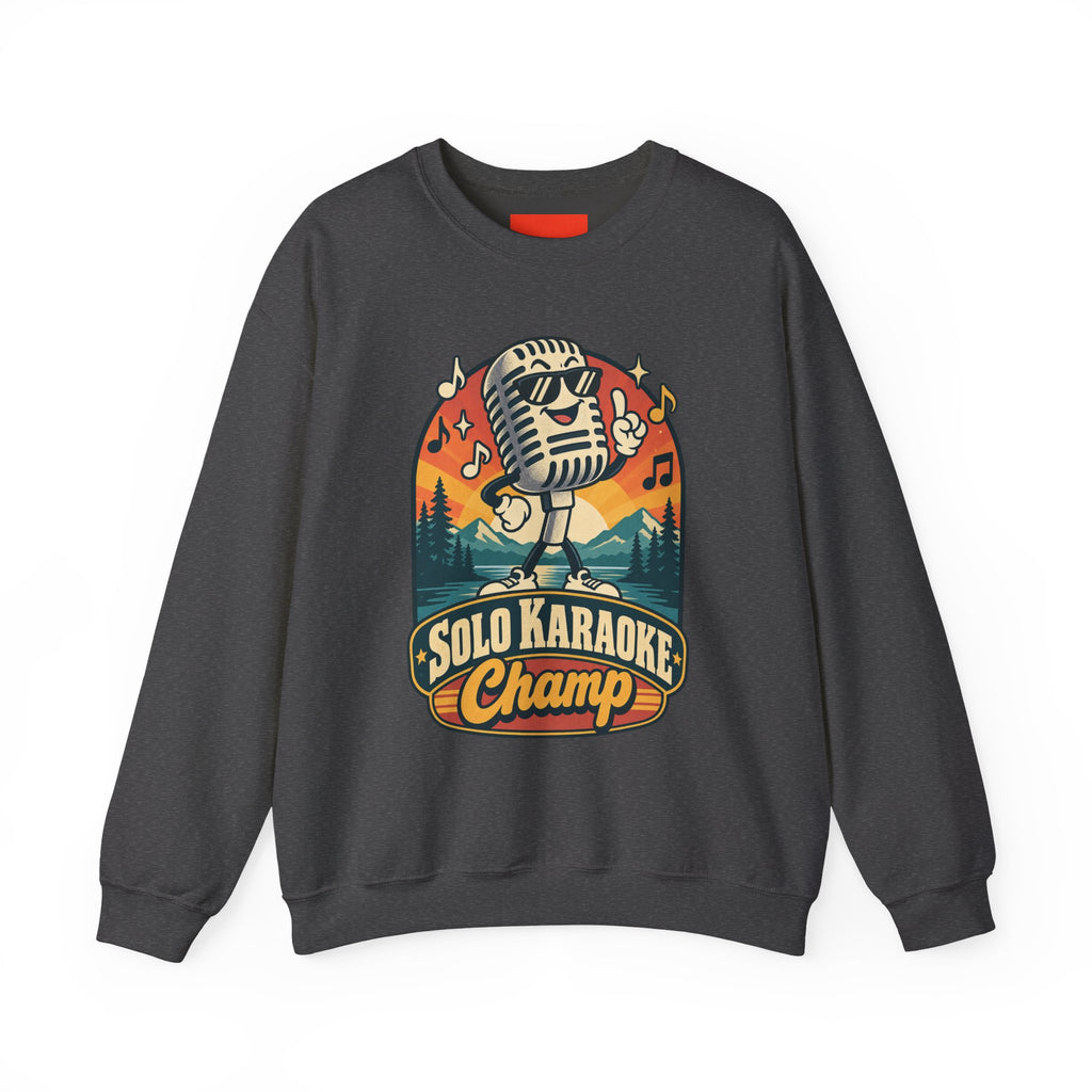 Solo Karaoke Champ Funny Karaoke Sweatshirt
