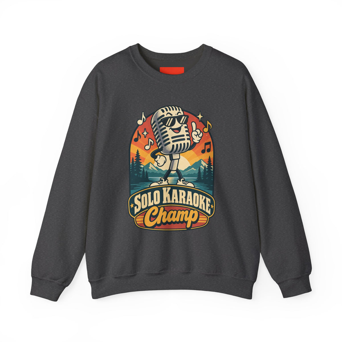 Solo Karaoke Champ Funny Karaoke Sweatshirt