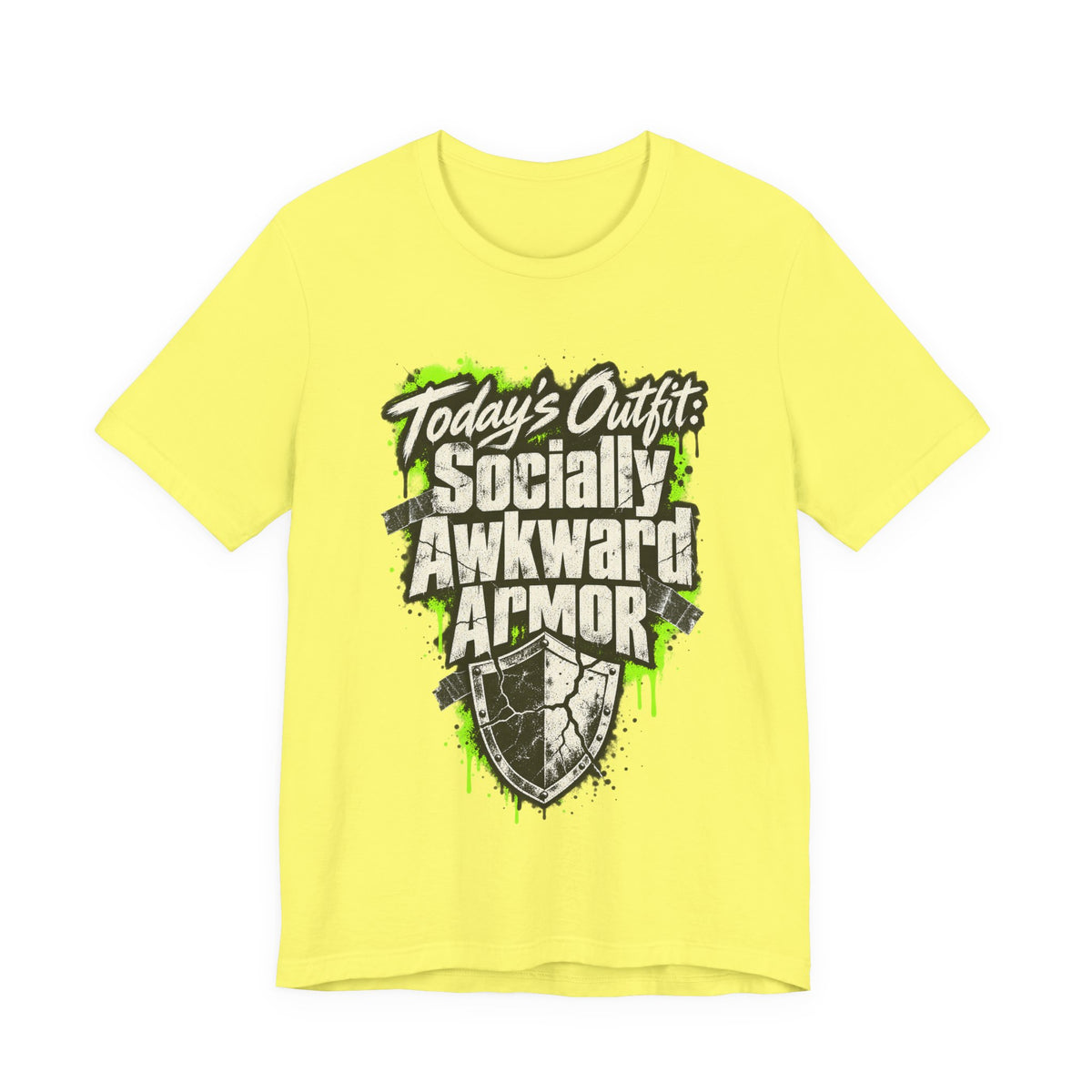 Today’s Outfit: Socially Awkward Armor Funny Introvert T-Shirt