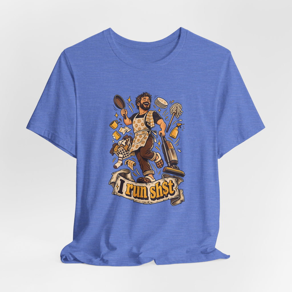 I Run Sh$t Funny Couple T-Shirt