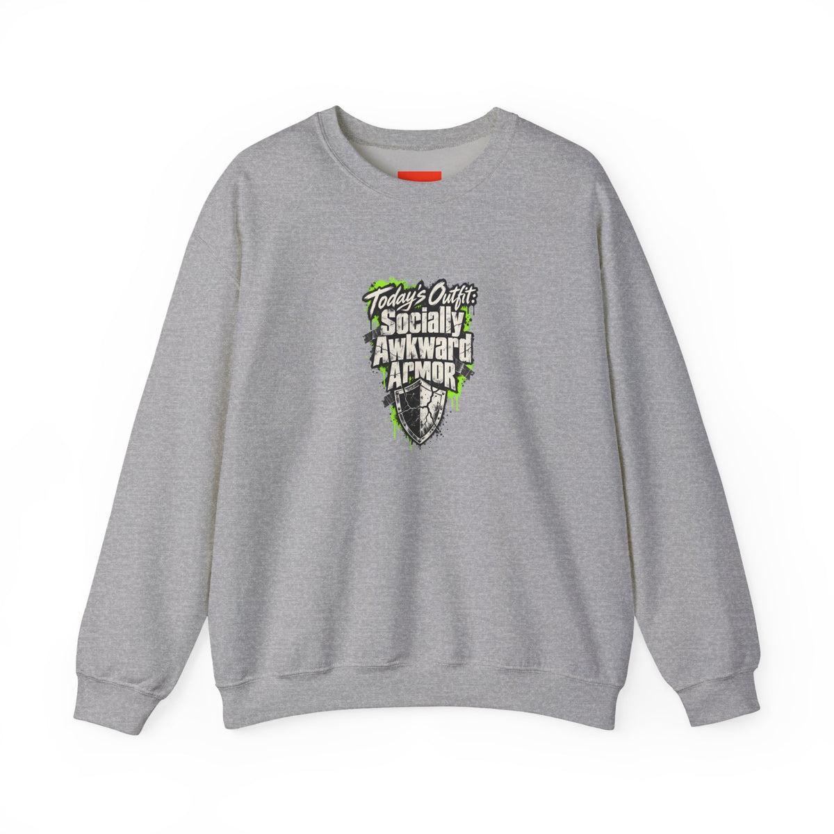 Today’s Outfit: Socially Awkward Armor Funny Introvert Sweatshirt