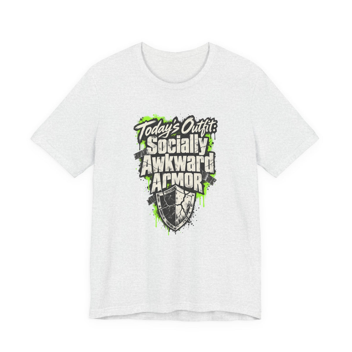 Today’s Outfit: Socially Awkward Armor Funny Introvert T-Shirt