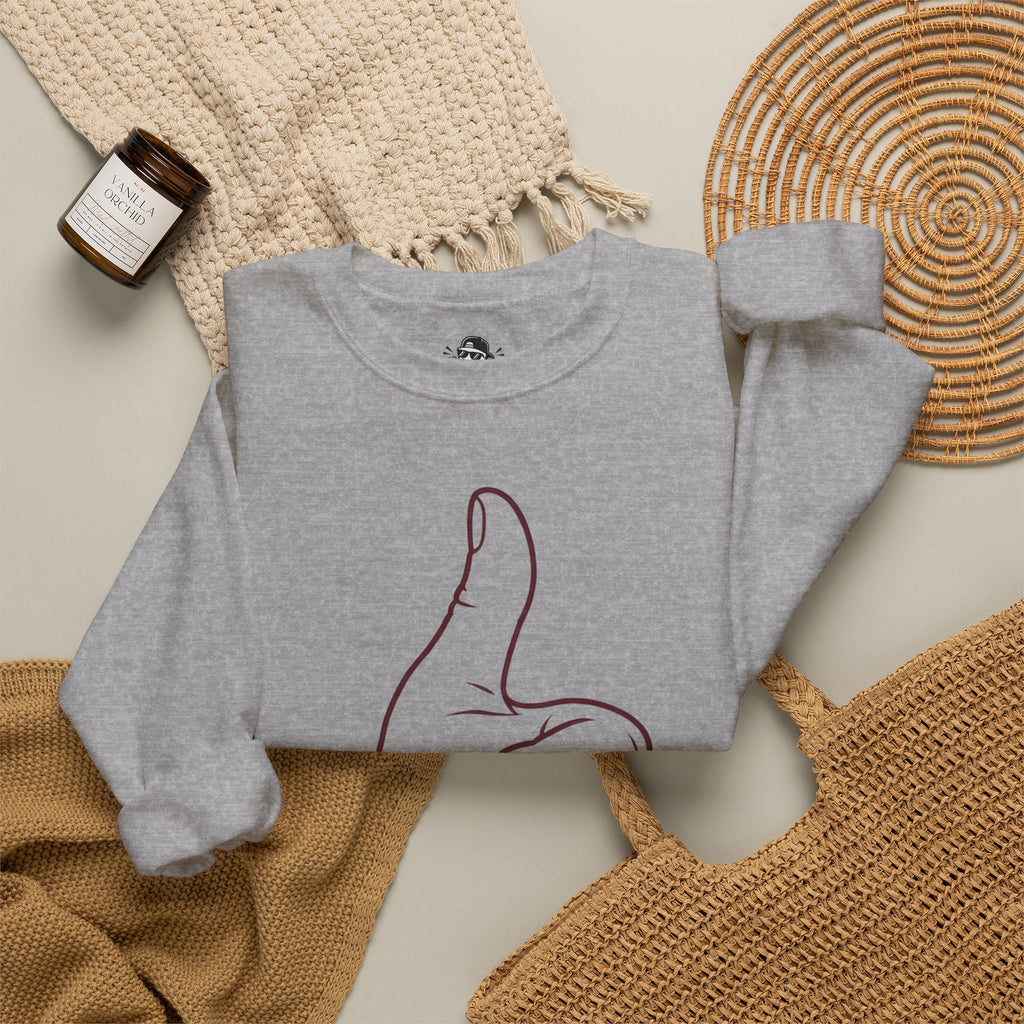 Thumbs Up Spirit Crewneck Sweatshirt