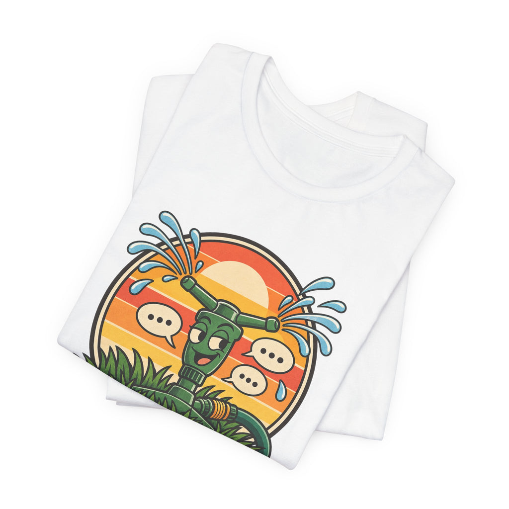 Fluent In Lawn Gossip Funny Gardening T-Shirt