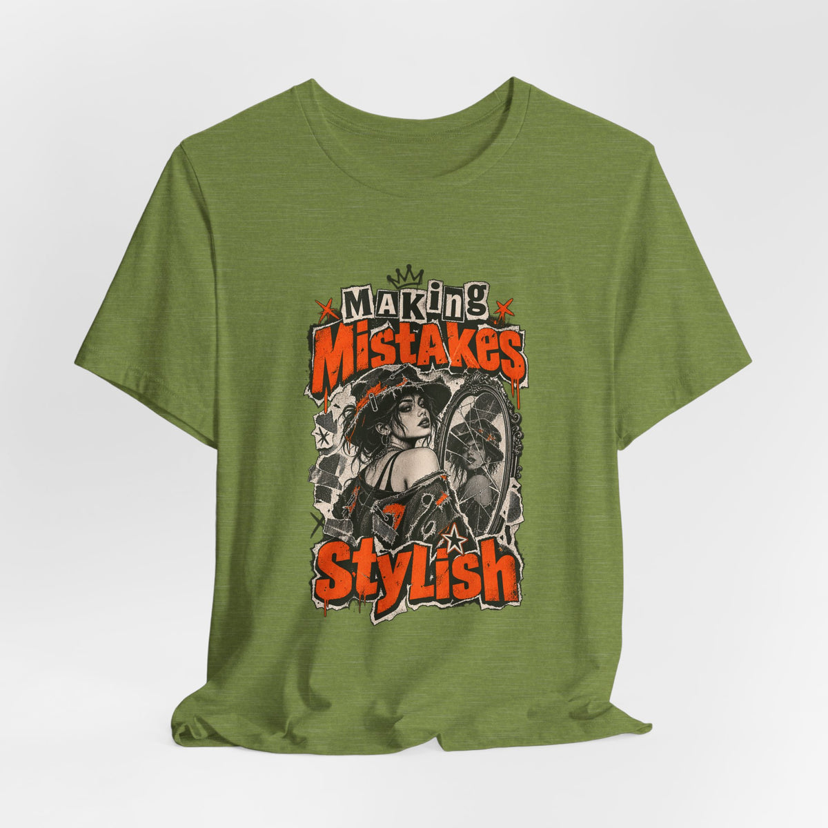 Making Mistakes Stylish Funny Self-Deprecating T-Shirt