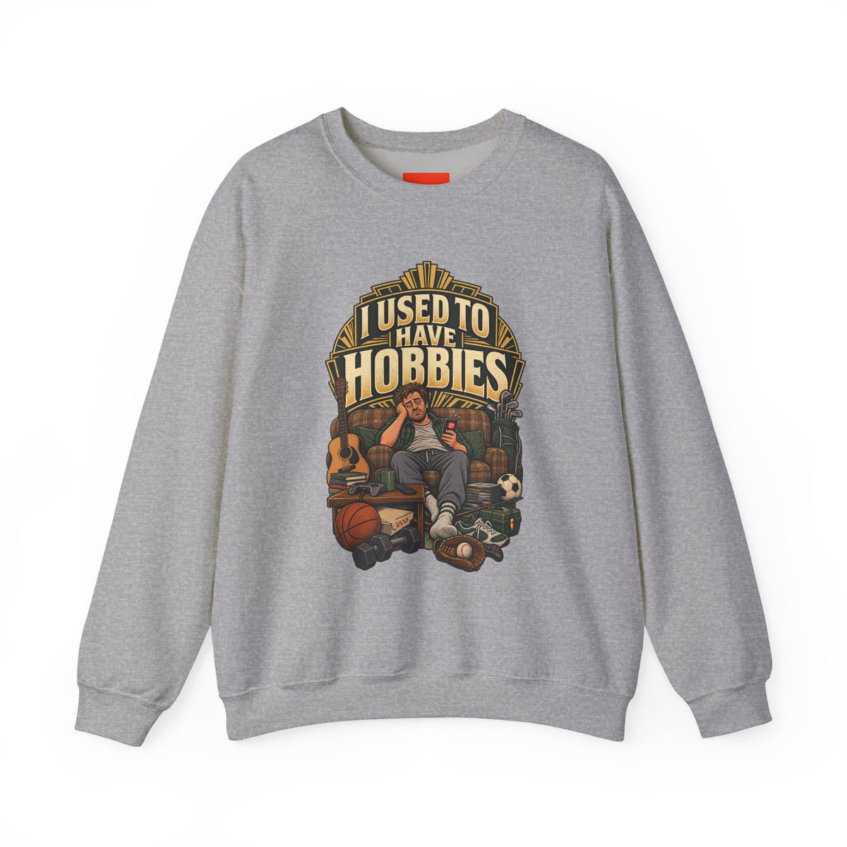 I USED TO HAVE HOBBIES Funny Retro Vintage Sweatshirt