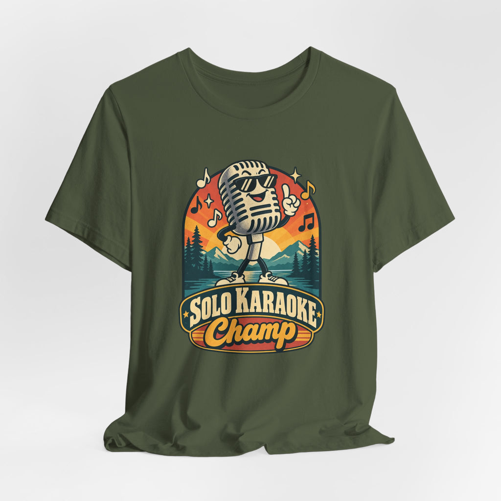Solo Karaoke Champ Funny Karaoke T-Shirt