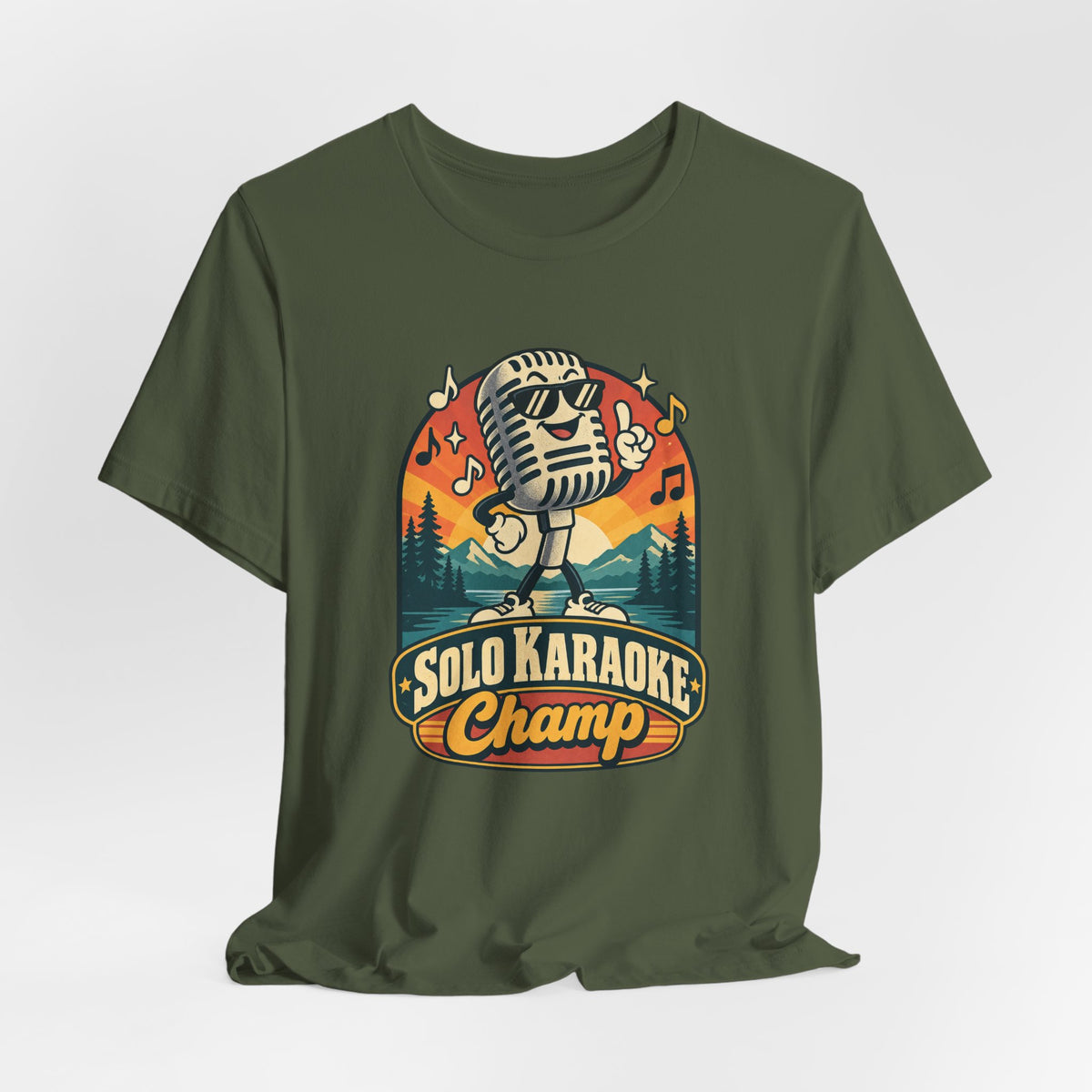 Solo Karaoke Champ Funny Karaoke T-Shirt