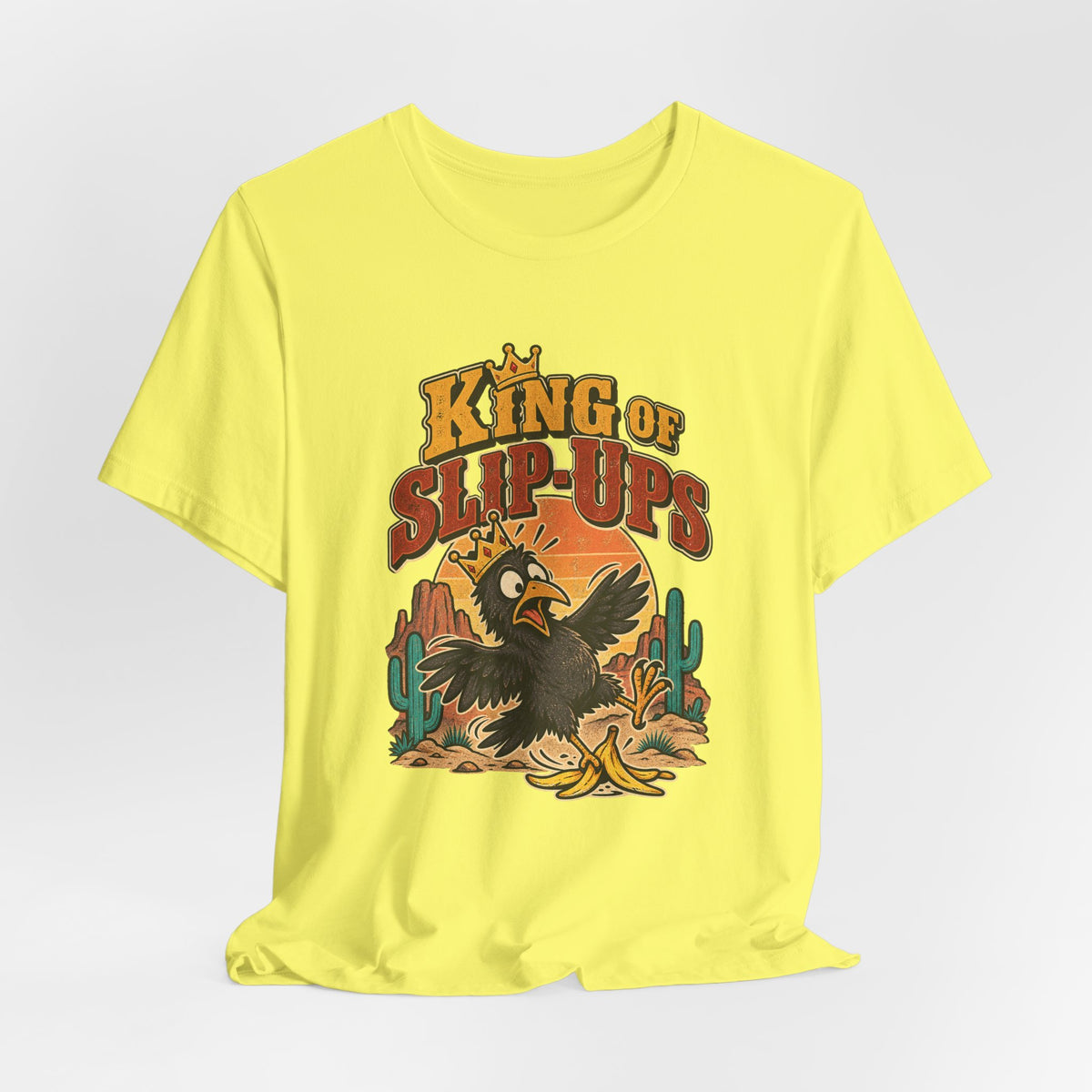 King of Slip-Ups Funny Western Ranch T-Shirt