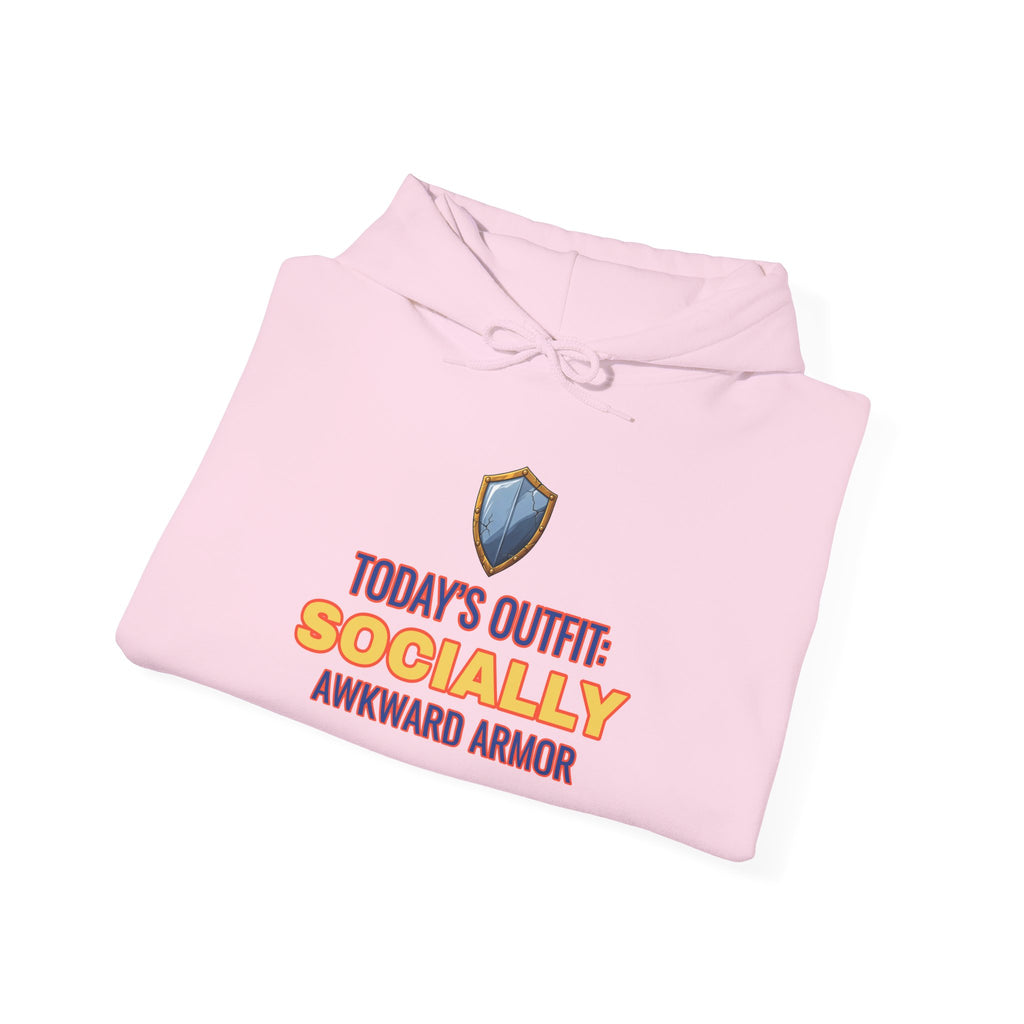 Today’s Outfit: Socially Awkward Armor Funny Introvert Hoodie