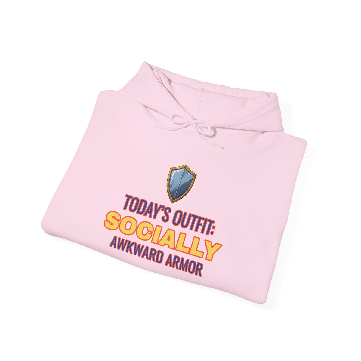 Today’s Outfit: Socially Awkward Armor Funny Introvert Hoodie