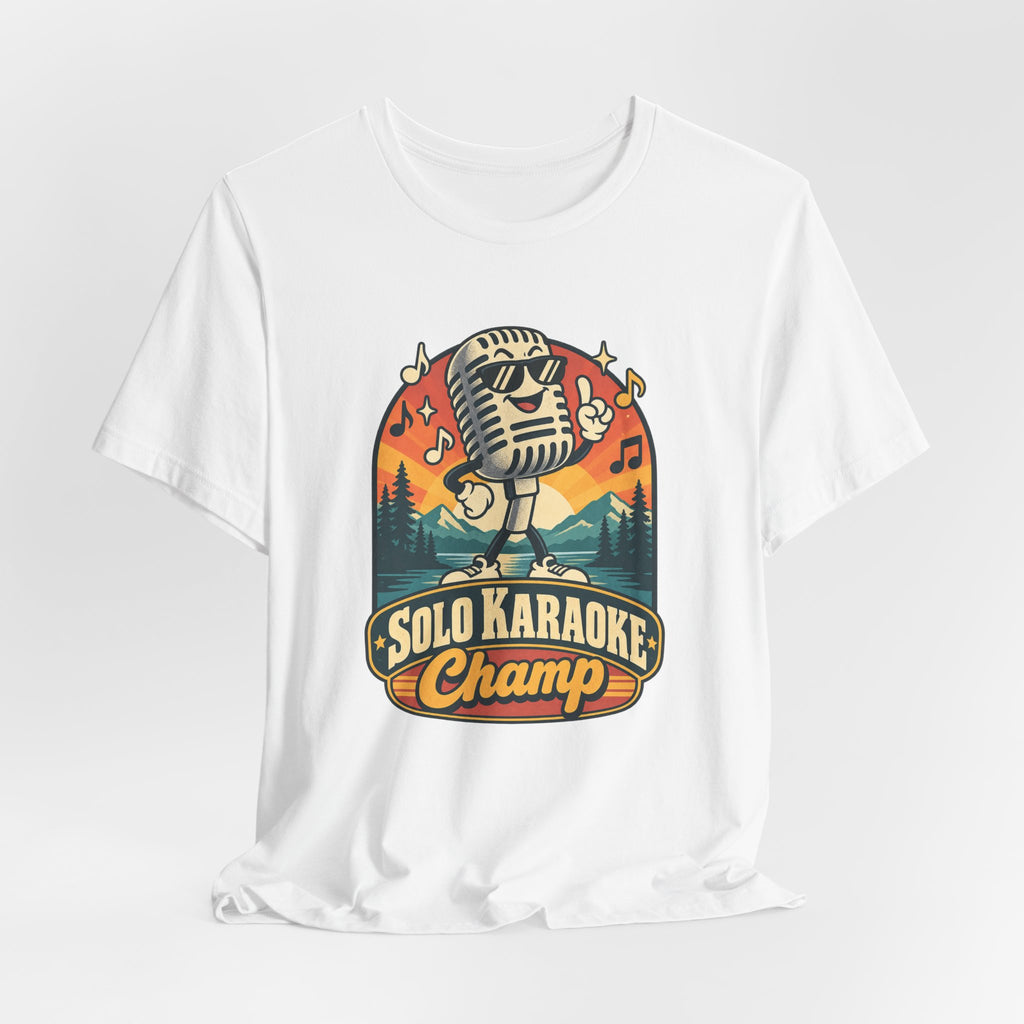Solo Karaoke Champ Funny Karaoke T-Shirt