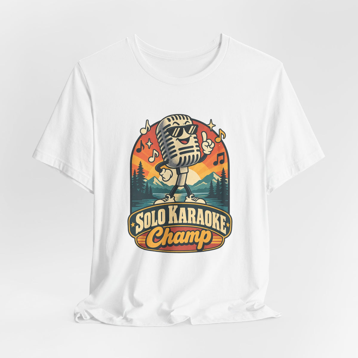 Solo Karaoke Champ Funny Karaoke T-Shirt