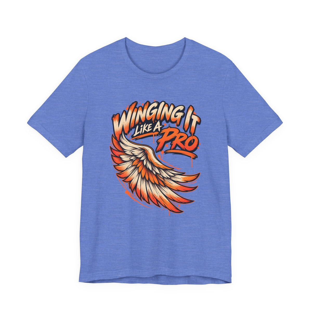 Winging It Like A Pro Funny Self-Deprecation T-Shirt