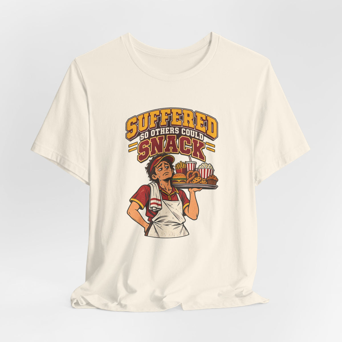 Suffered So Others Could Snack Funny Food Service T-Shirt