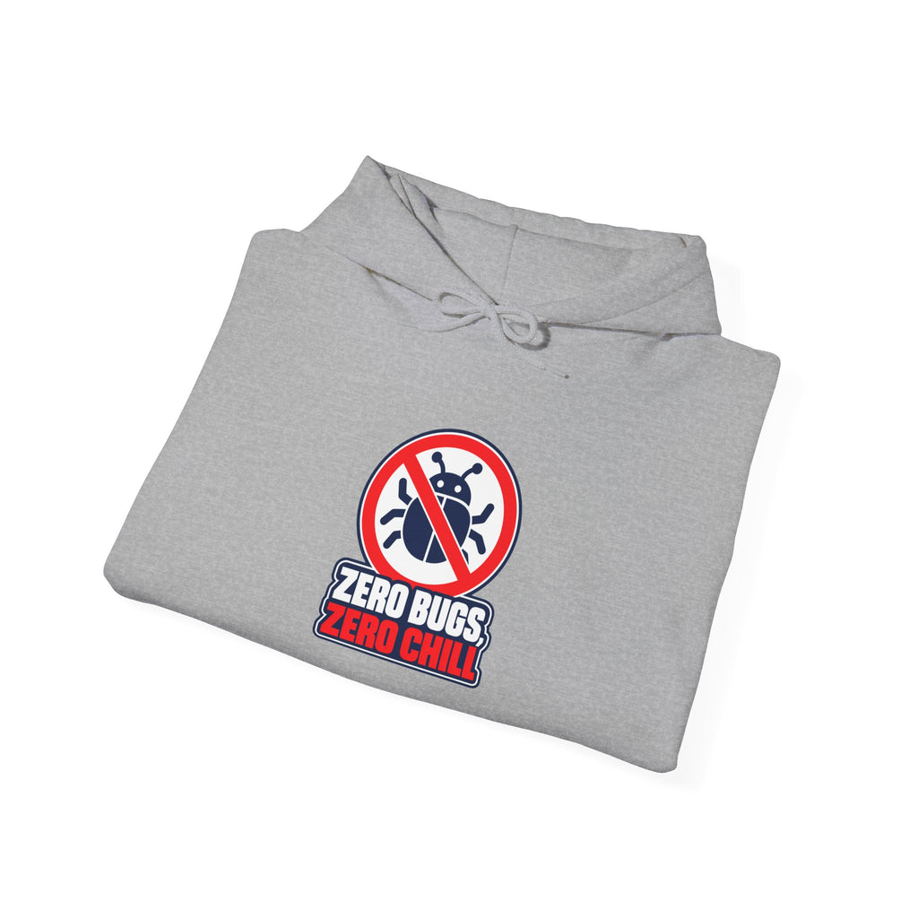 Zero Bugs, Zero Chill Funny Programmer Hoodie