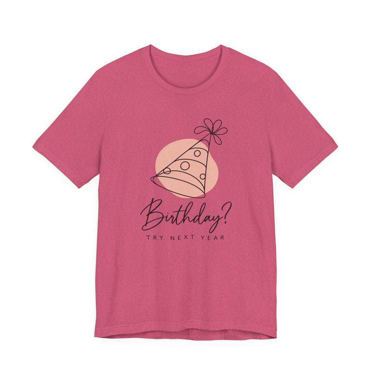 Birthday? Try Next Year Funny Sarcastic T-Shirt
