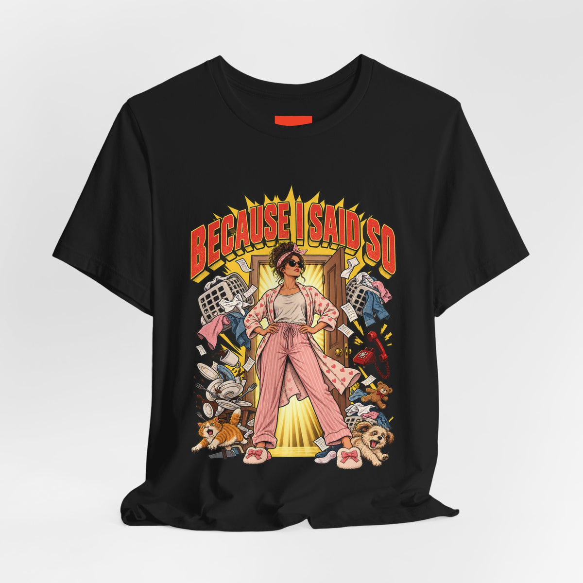 Because I Said So Funny Retro Vintage T-Shirt