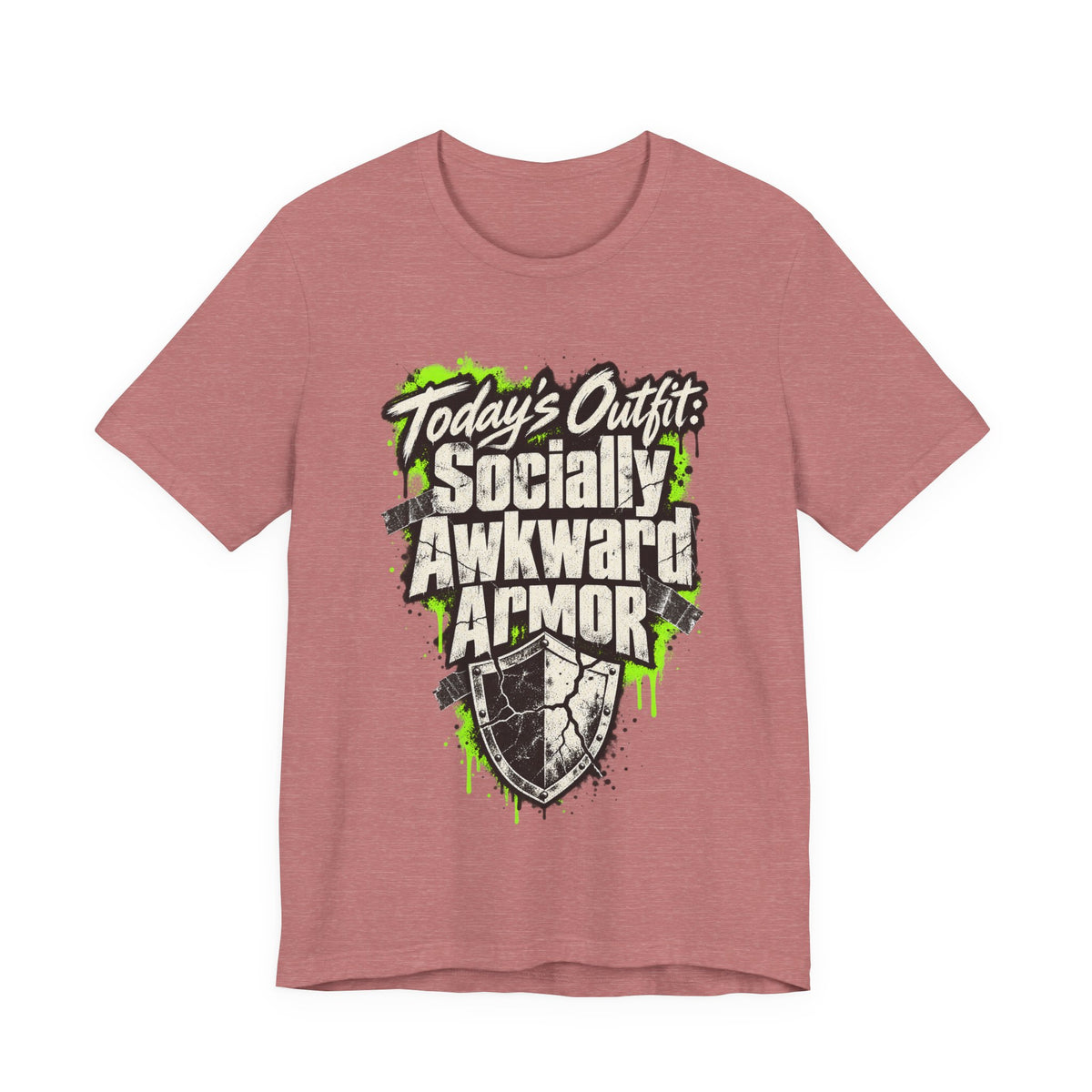 Today’s Outfit: Socially Awkward Armor Funny Introvert T-Shirt