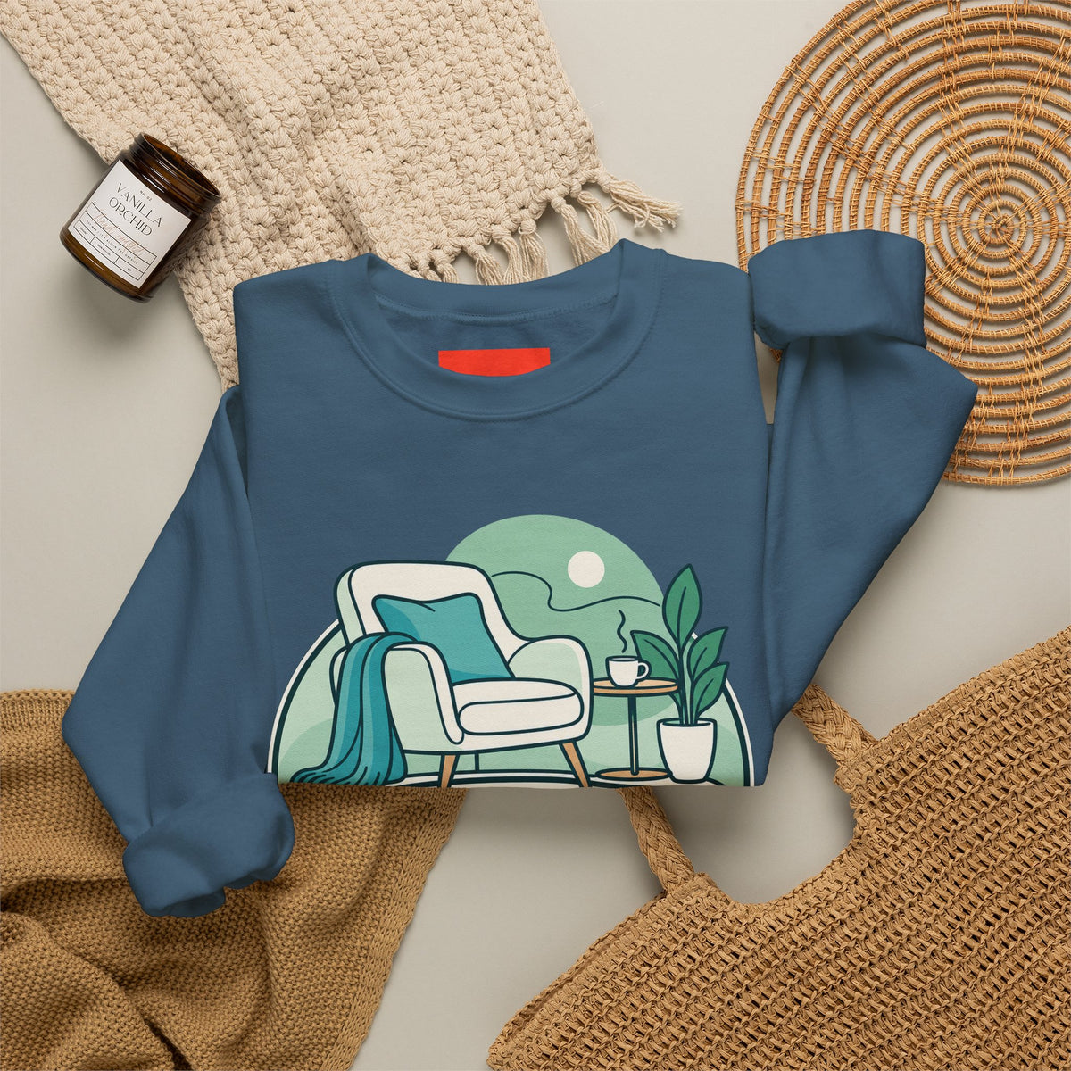 Chief Relaxation Officer Funny Office Sweatshirt