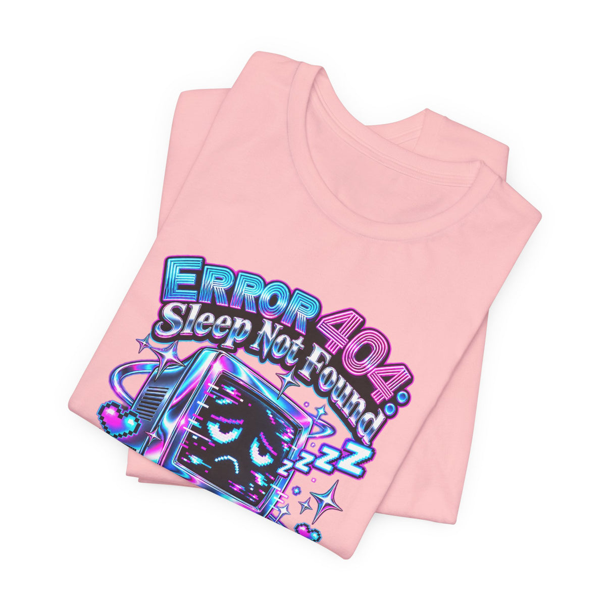 Error 404: Sleep Not Found Funny Programmer T-Shirt