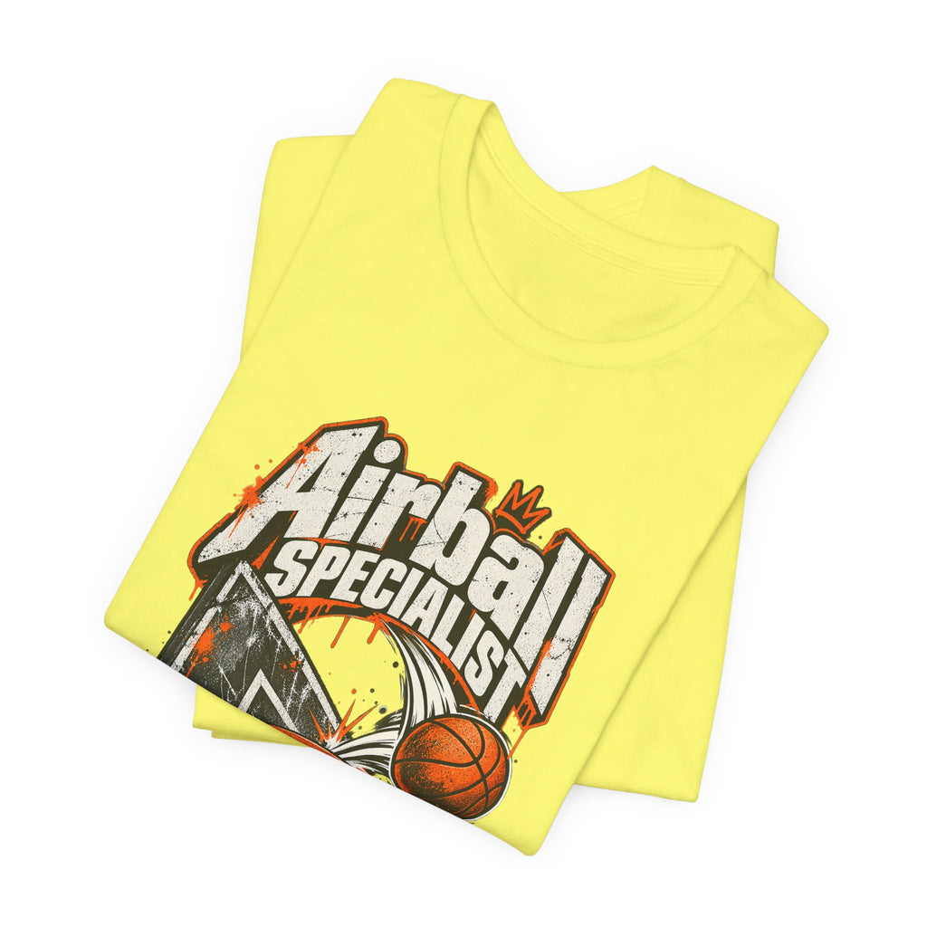 Airball Specialist Funny Basketball T-Shirt