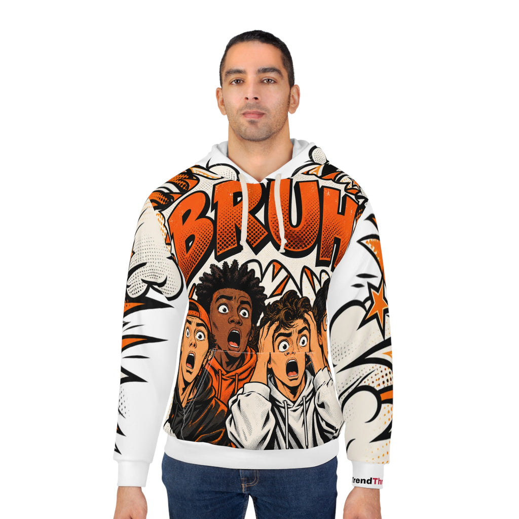 Bruh Comic Pop Art Hoodie