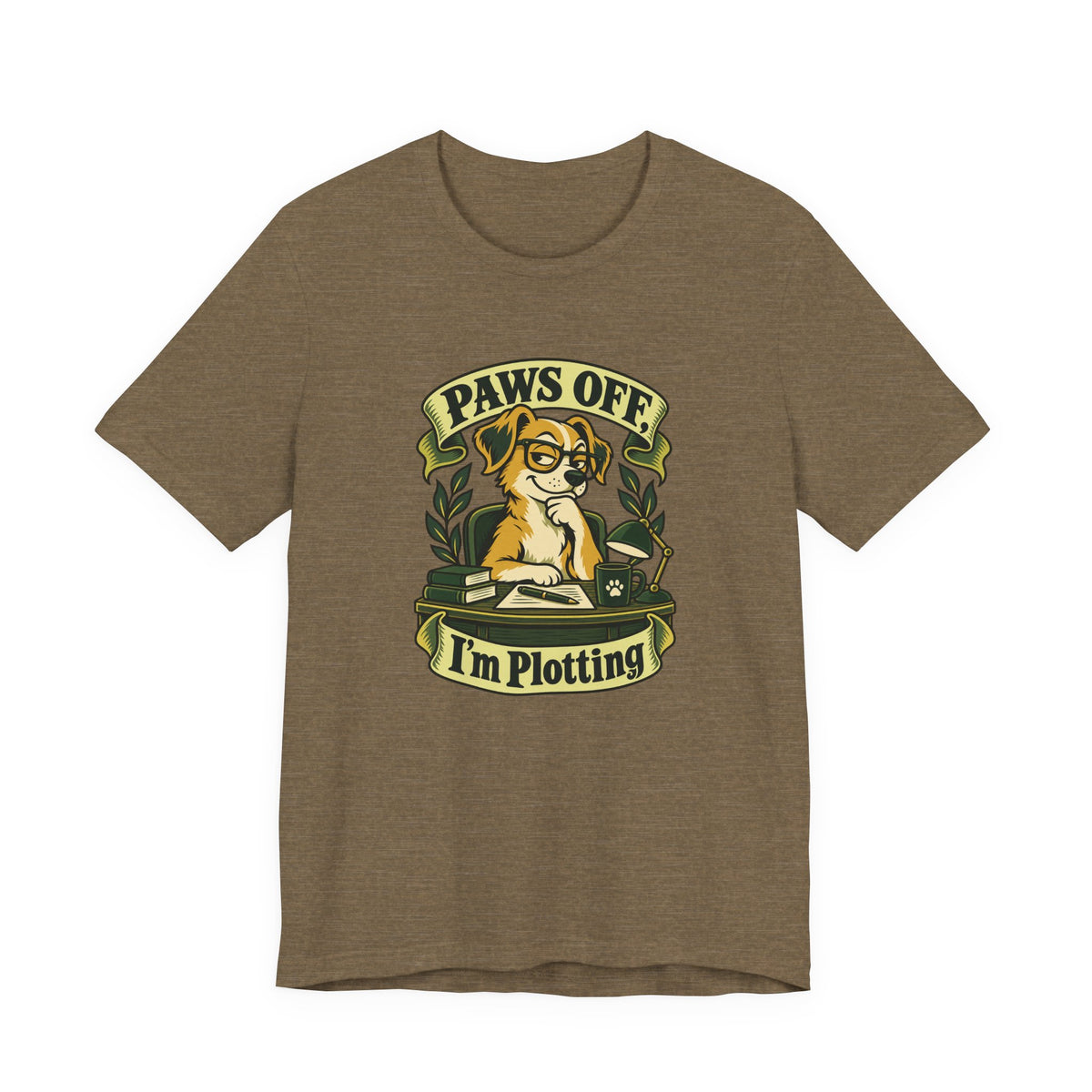 Paws Off, I’m Plotting Funny Pet Humor T-Shirt