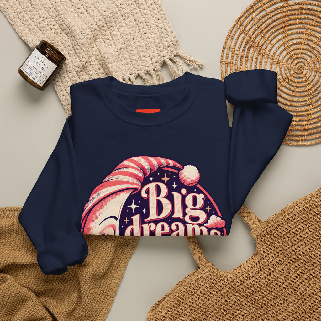 Big Dreams Need Naps Funny Sleep Sweatshirt