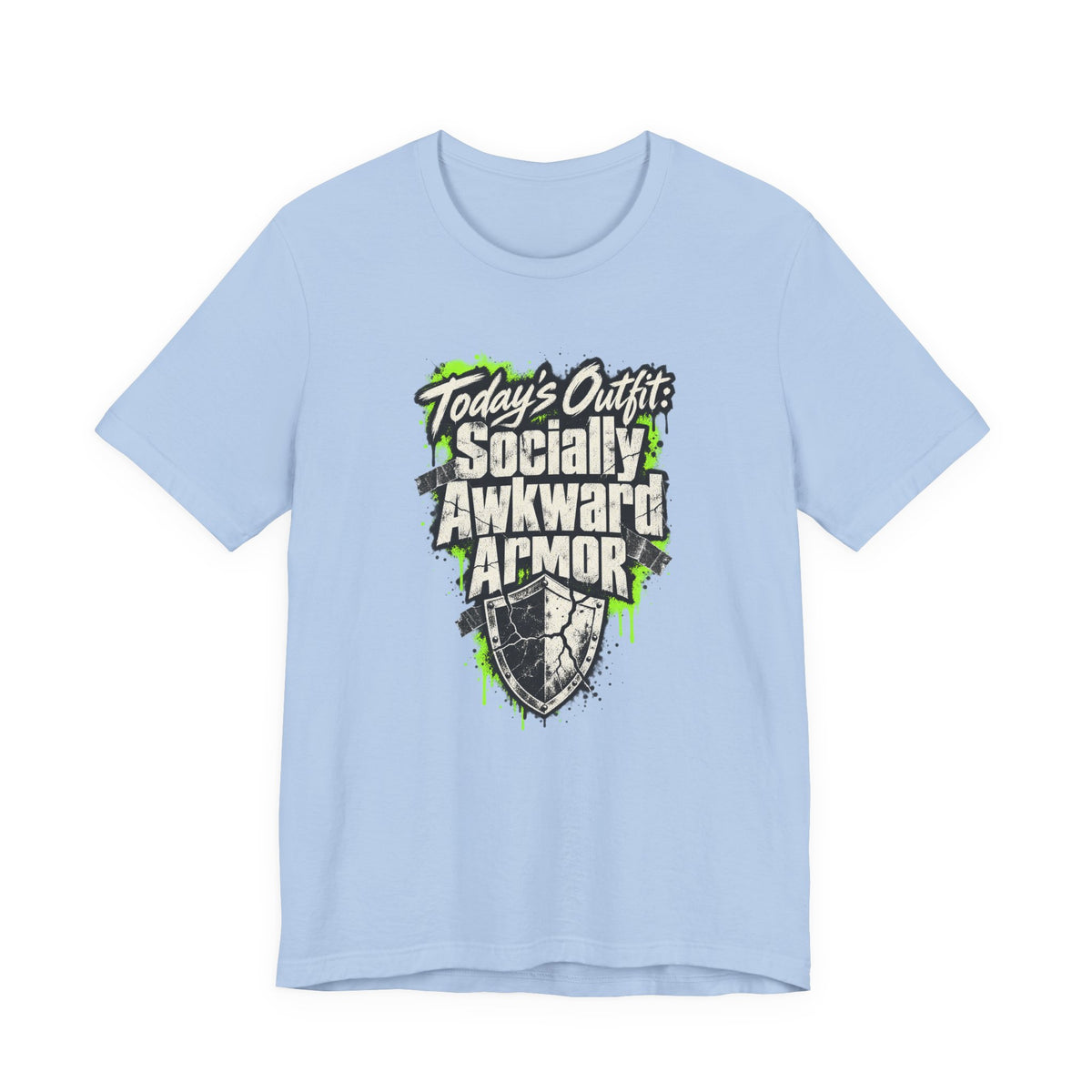 Today’s Outfit: Socially Awkward Armor Funny Introvert T-Shirt