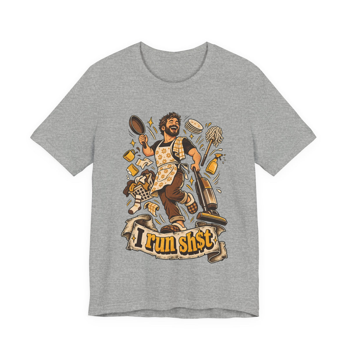 I Run Sh$t Funny Couple T-Shirt