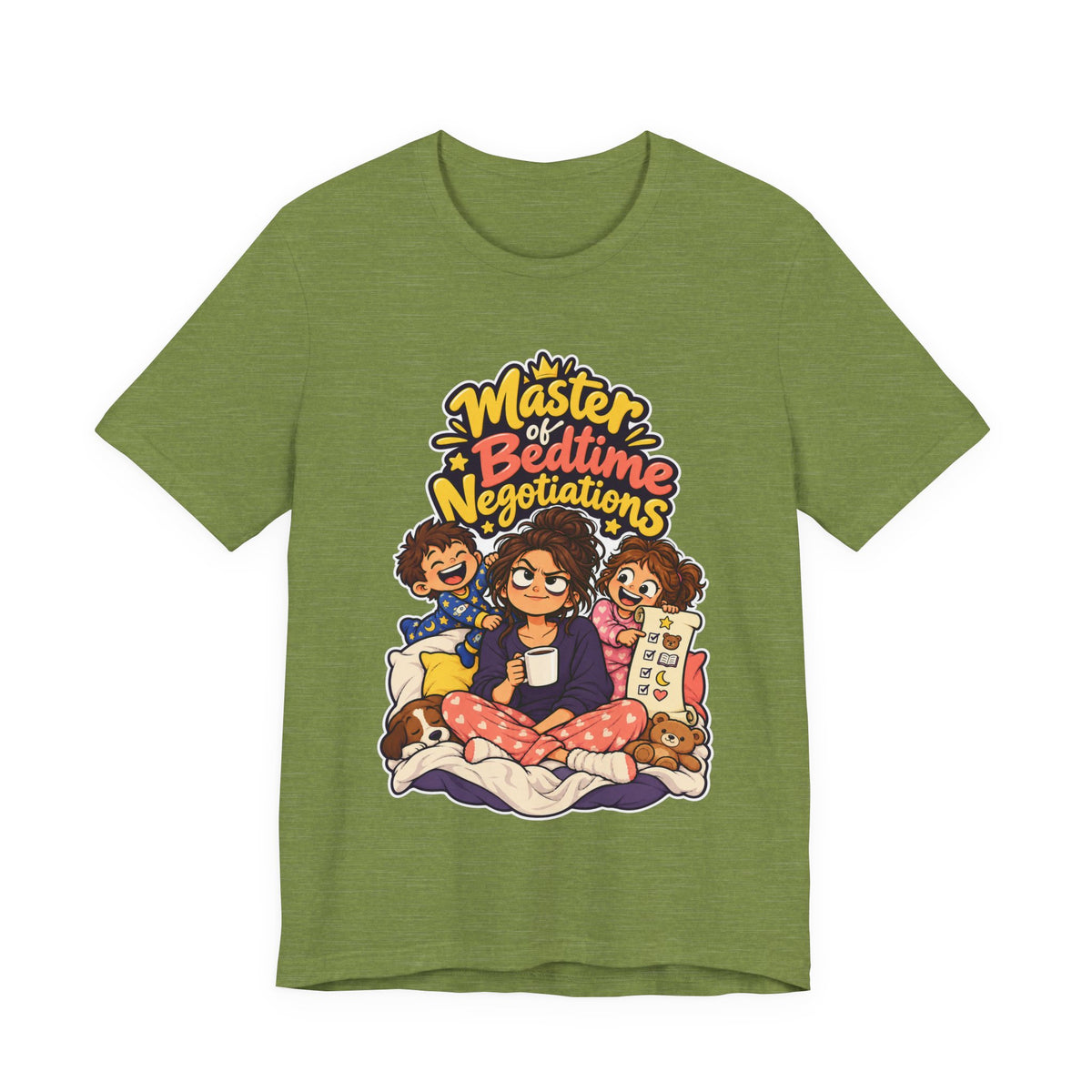 Master of Bedtime Negotiations Funny Parent Humor T-Shirt