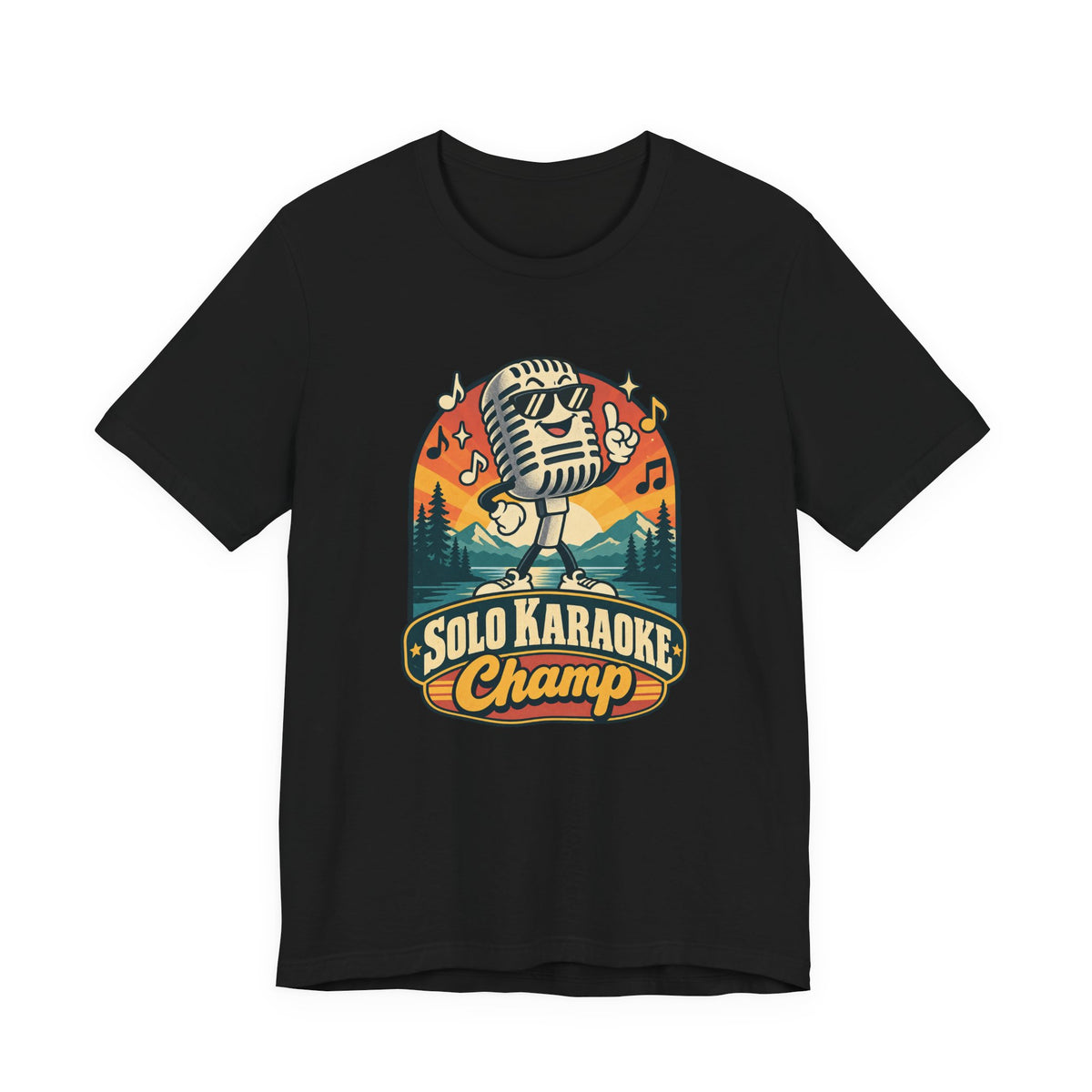 Solo Karaoke Champ Funny Karaoke T-Shirt