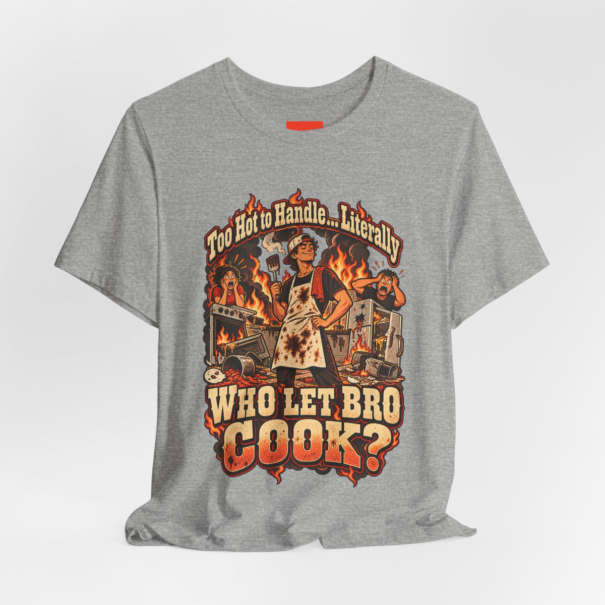 Too Hot to Handle… Literally Funny Spicy Food T-Shirt