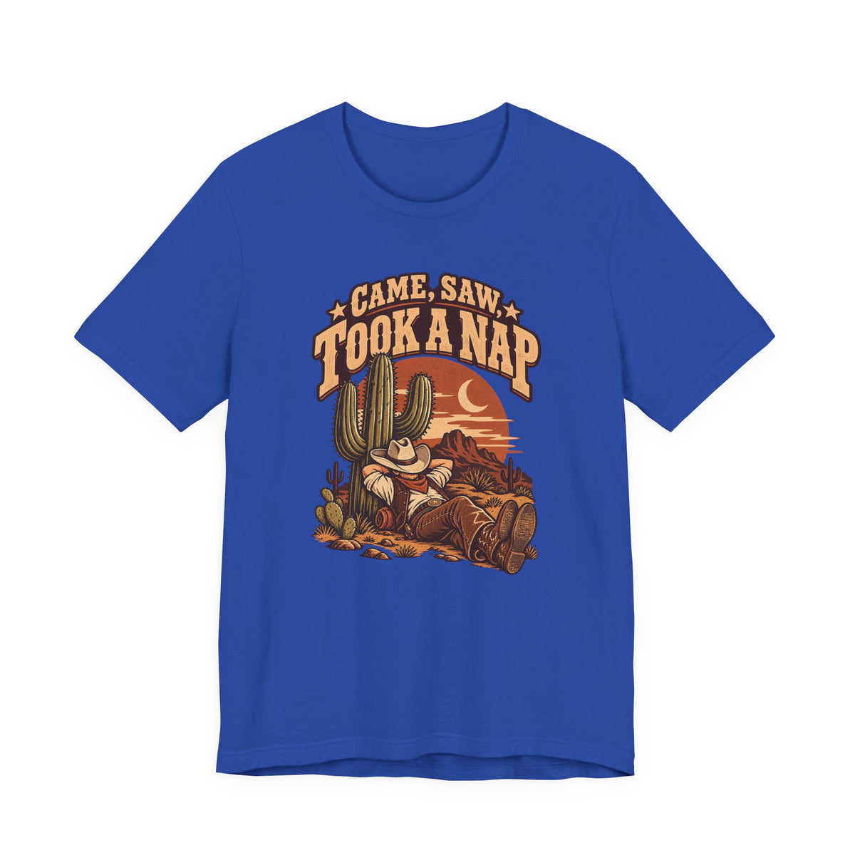 Came, Saw, Took A Nap Funny Self-Deprecating T-Shirt